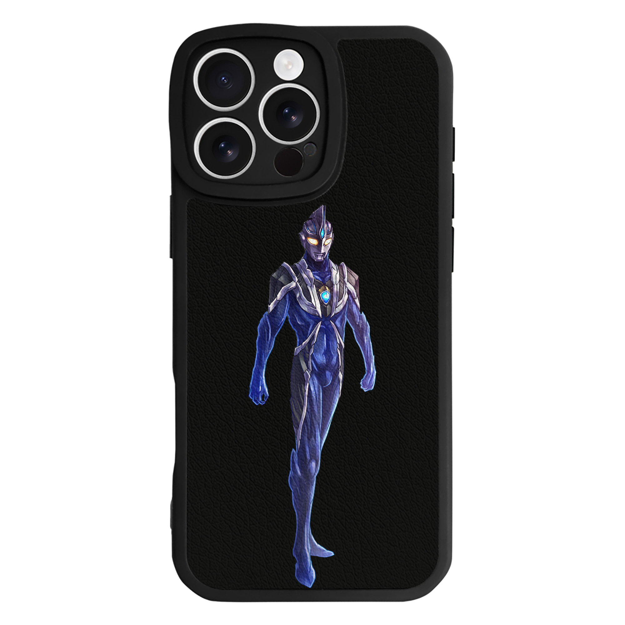（画像用） ウルトラマン Ultraman 【iPhone 16シリーズ対応】シリコンスマホケース（レザー調） 材質：シリコン